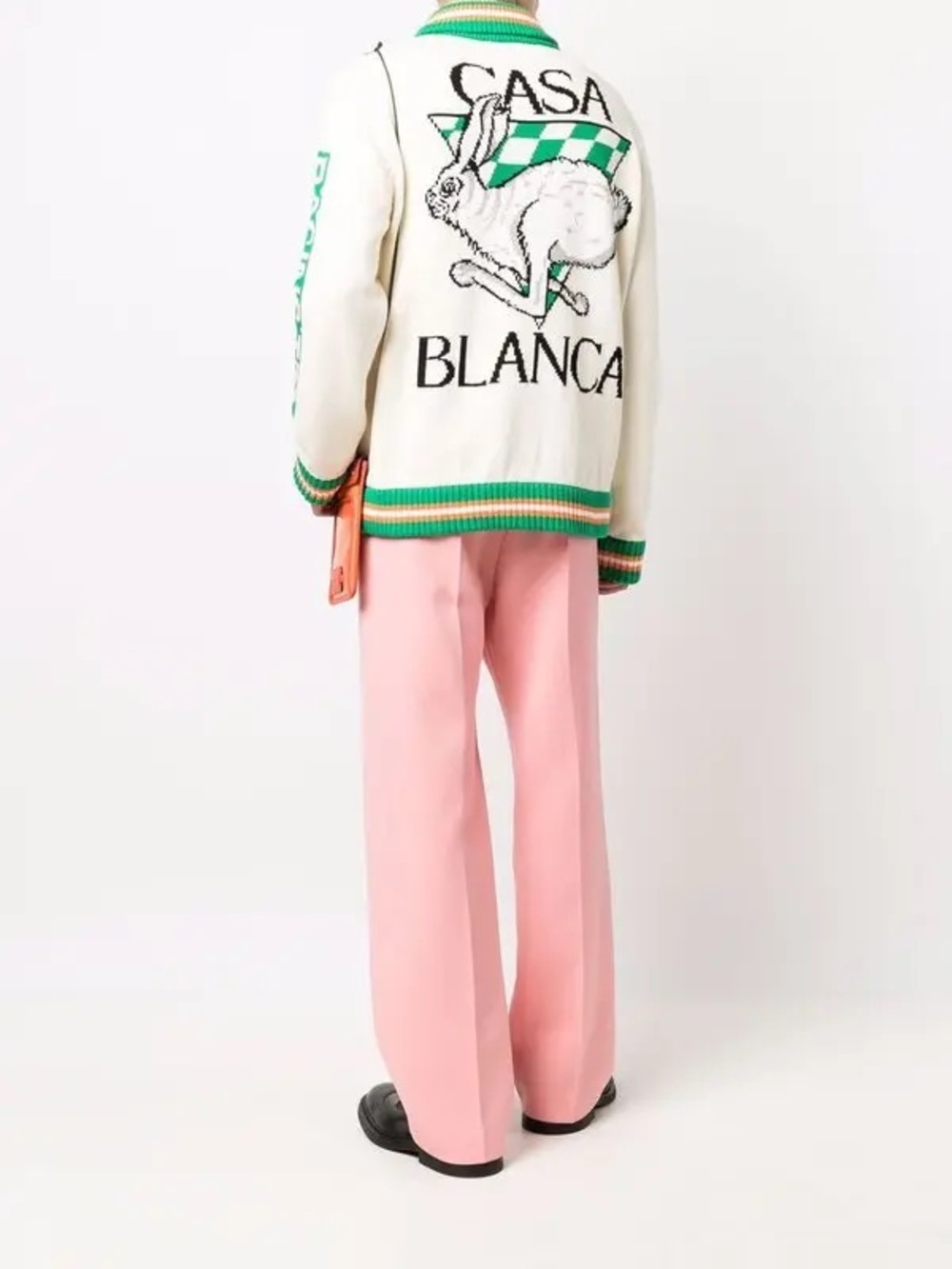 Casablanca Casa Racing Intarsia Knit jacket - L